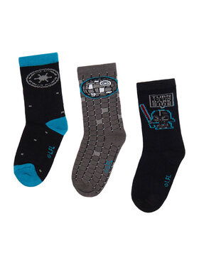Star Wars Star Wars Дълги чорапи CEO-ACCCS-AW25-210SW(3-PACK) Черен