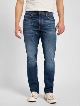 Lee Lee Jeansy BROOKLYN Niebieski Straight Fit