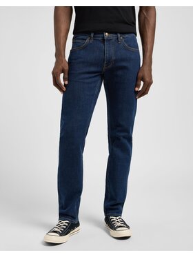 Lee Lee Jeansy DAREN ZIP FLY Niebieski Straight Leg