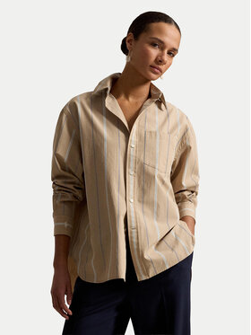 Polo Ralph Lauren Polo Ralph Lauren Košile 211B17125001 Béžová Oversize