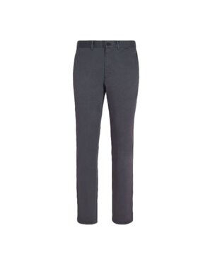 Calvin Klein Calvin Klein Chinosy SATIN STRETCH SLIM K10K110963 Szary Slim Fit
