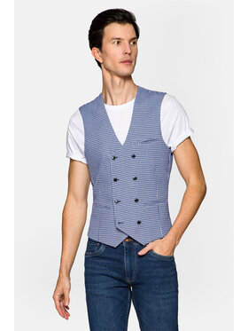 Lancerto Lancerto Kamizelka Quincy KA131122000005 Granatowy Regular Fit