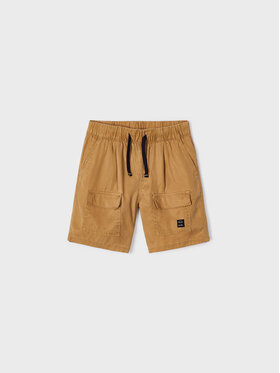 Mayoral Mayoral Шорти от плат 3237 Бежов Regular Fit