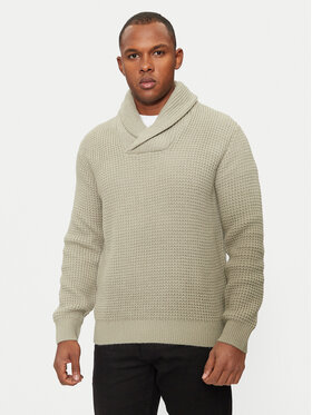 INDICODE INDICODE Pulover Brockly 35-821 Bej Regular Fit