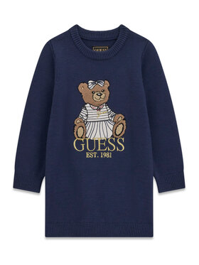 Guess Guess Kootud kleit K6BK08 Z1308 Tumesinine Regular Fit