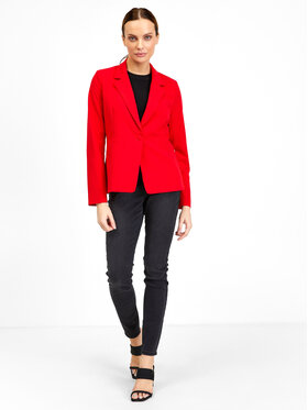 Orsay Orsay Marynarka 480319-330000__42 Czerwony Regular Fit