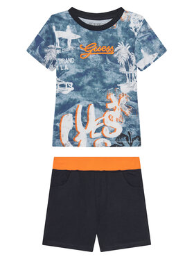 Guess Guess Set T-Shirt und Shorts N5GG11 K8HM4 Bunt Regular Fit