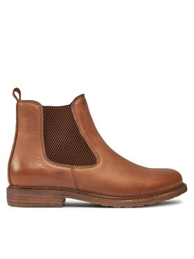 Tamaris Tamaris Kotníková obuv s elastickým prvkem 1-25056-41 Hnědá