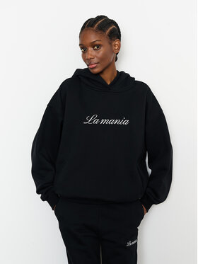 La Mania La Mania Felpa ROCKY Nero Active Fit
