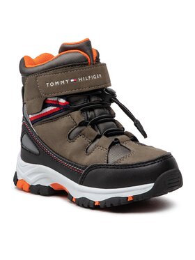 Tommy Hilfiger Tommy Hilfiger Śniegowce Tech Bootie T3B5-32542-1487 M Zielony