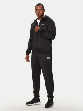 EA7 Emporio Armani EA7 Emporio Armani Jogginganzug 6DPV70 PJHCZ 1200 Schwarz Regular Fit