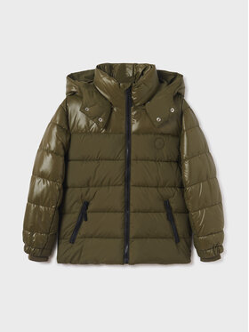 Mayoral Mayoral Giubbotto invernale 7.437 Verde Regular Fit