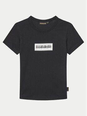 Napapijri Napapijri T-shirt Chamois NP0A4ILE M Crna Regular Fit