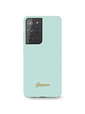 Guess Guess Etui na telefon S21 Ultra 5G Niebieski