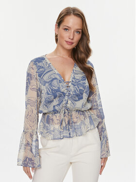 Guess Guess Блузка Ls Demi W4RH24 WDWT2 Рожевий Regular Fit