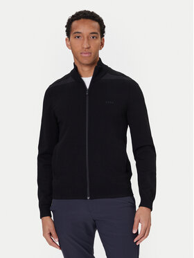 BOSS BOSS Kardigán League FZ 50547505 Čierna Regular Fit