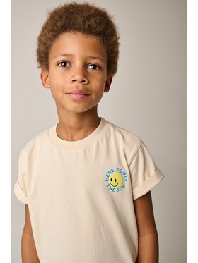 Tumble 'N Dry Tumble 'N Dry T-Shirt 84/22185/15691/13 Kremowy Regular Fit
