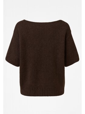 Nudyess Nudyess Sweter Como Brązowy Oversize