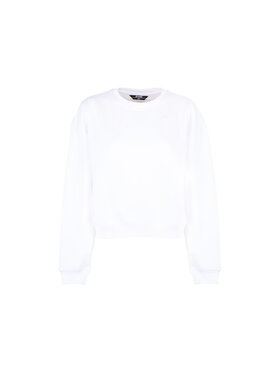 K-Way K-Way Felpa K71371W-001 Bianco Regular Fit