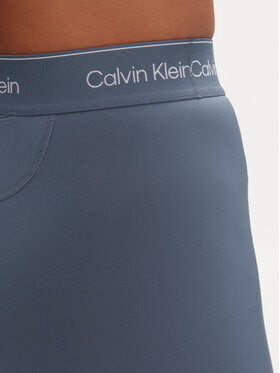 Calvin Klein Performance Športne Kratke Hlače 00GWS4L728 Modra Slim Fit