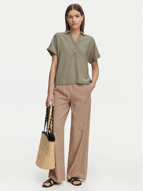 ONLY ONLY Поло Aris 15364279 Зелений Loose Fit