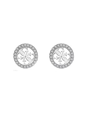 Guess Guess Naušnice JUBE02161JW-RH Stříbrná