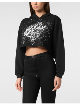 PHILIPP PLEIN PHILIPP PLEIN Bluza 24613 Czarny Regular Fit