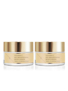 Erthskin London Erthskin London 2 x rozświetlający krem ​​nawilżający z witaminą C Krem na dzień