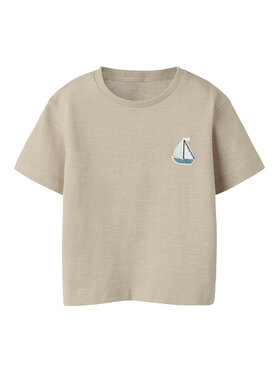 NAME IT NAME IT T-shirt Fredery 13238143 Bež Regular Fit