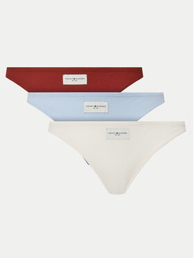 Tommy Hilfiger Tommy Hilfiger Komplet 3 par fig klasycznych UW0UW05188 Kolorowy