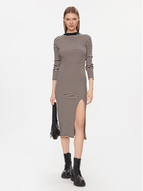 Brave Soul Brave Soul Rochie de zi LDRJ-624SLOANE Negru Regular Fit