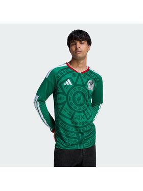 adidas adidas Koszulka techniczna Meksyk Zielony Slim Fit