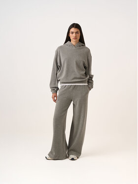 La Mania La Mania Felpa RAE Grigio Classic Fit