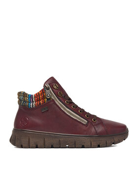 Rieker Rieker Schnürschuhe CEO-N1305-35 Dunkelrot