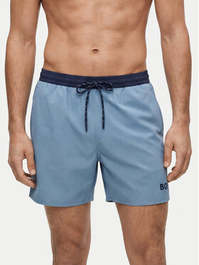 BOSS BOSS Pantaloncini da bagno Starfish 50514429 Turchese Regular Fit