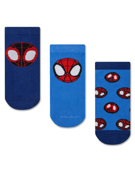 Spidey Spidey Dlhé ponožky ACCCS-SS25-322SPID(3-PACK) Modrá