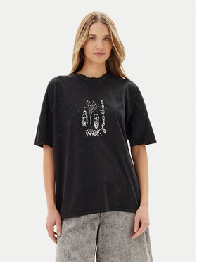 Volcom Volcom T-Shirt Voltrip B3512508 Czarny Oversize