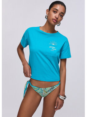 Liu Jo Liu Jo T-shirt VA6161JS923P9775 Turchese