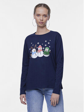 Pieces Pieces Palaidinė 17136563 Tamsiai mėlyna Regular Fit