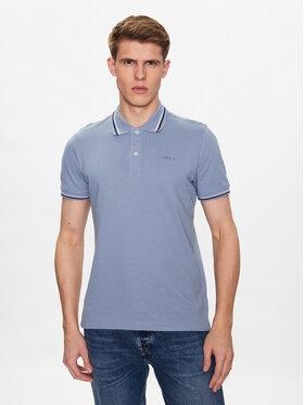 Geox Geox Tricou polo Piquet M3510A-T2649 F4580 Albastru Regular Fit