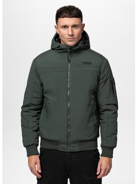 PITBULL PITBULL Kurtka zimowa Balboa II Zielony Regular Fit