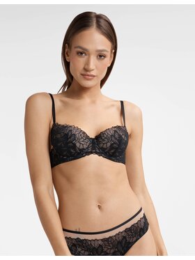 Esotiq Esotiq Biustonosz push-up 40160 Czarny