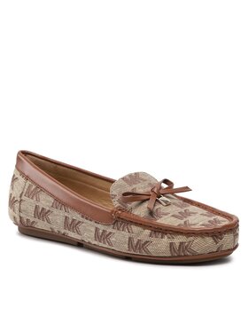 MICHAEL Michael Kors MICHAEL Michael Kors Mokasyny Juliette Moc 40S3JTFR1Y Beżowy