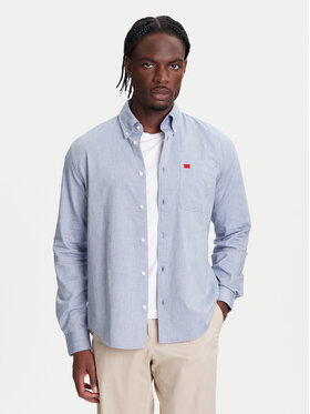 HUGO HUGO Hemd Evito 50479302 Blau Slim Fit