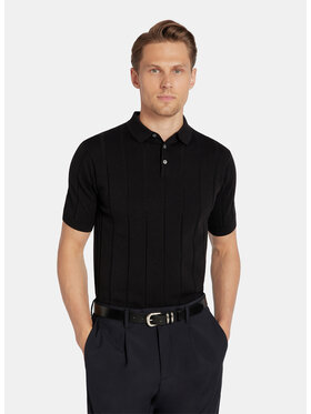 Pako Lorente Pako Lorente Polo P25WF-TX-005 Czarny Classic Fit