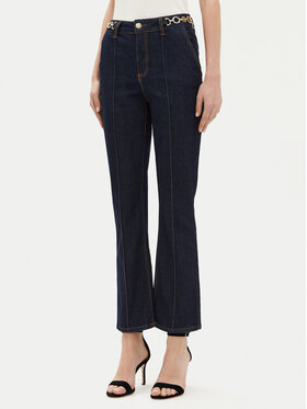 Fracomina Fracomina Jeansy FR25SV9009D46093 Tmavomodrá Regular Fit