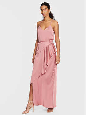 TWINSET TWINSET Cocktail obleka 231TP2430 Roza Regular Fit
