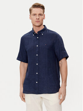 Tommy Hilfiger Tommy Hilfiger Cămașă MW0MW35207 Bleumarin Regular Fit