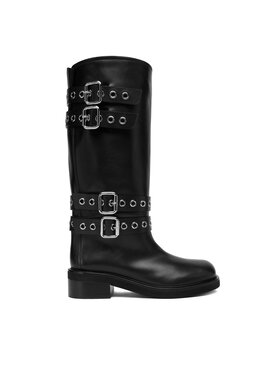 Le Silla Le Silla Čižmy 1848C040MGPPCHI Čierna