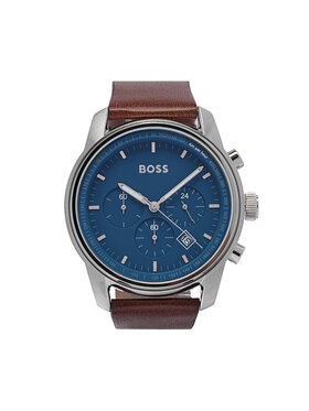 BOSS Boss Zegarek Trace 1514002 Brązowy